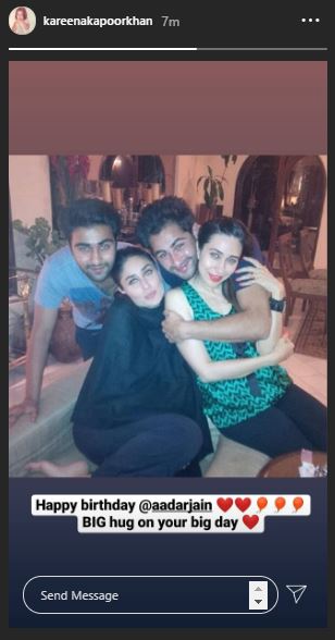 Kareena Kapoor Wishes Cousin Brother, Aadar Jain With An Unseen Picture ...