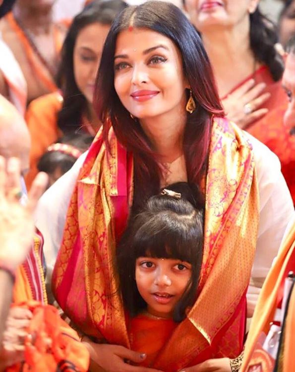 Aishwarya Rai Bachchan and Aaradhya Bachchan