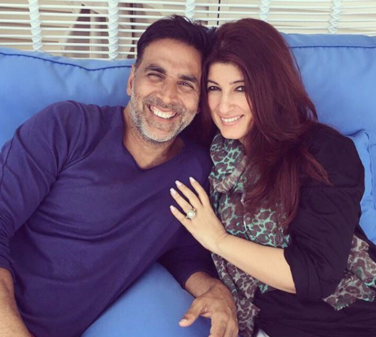 Akshay Kumar and Twinkle Khanna