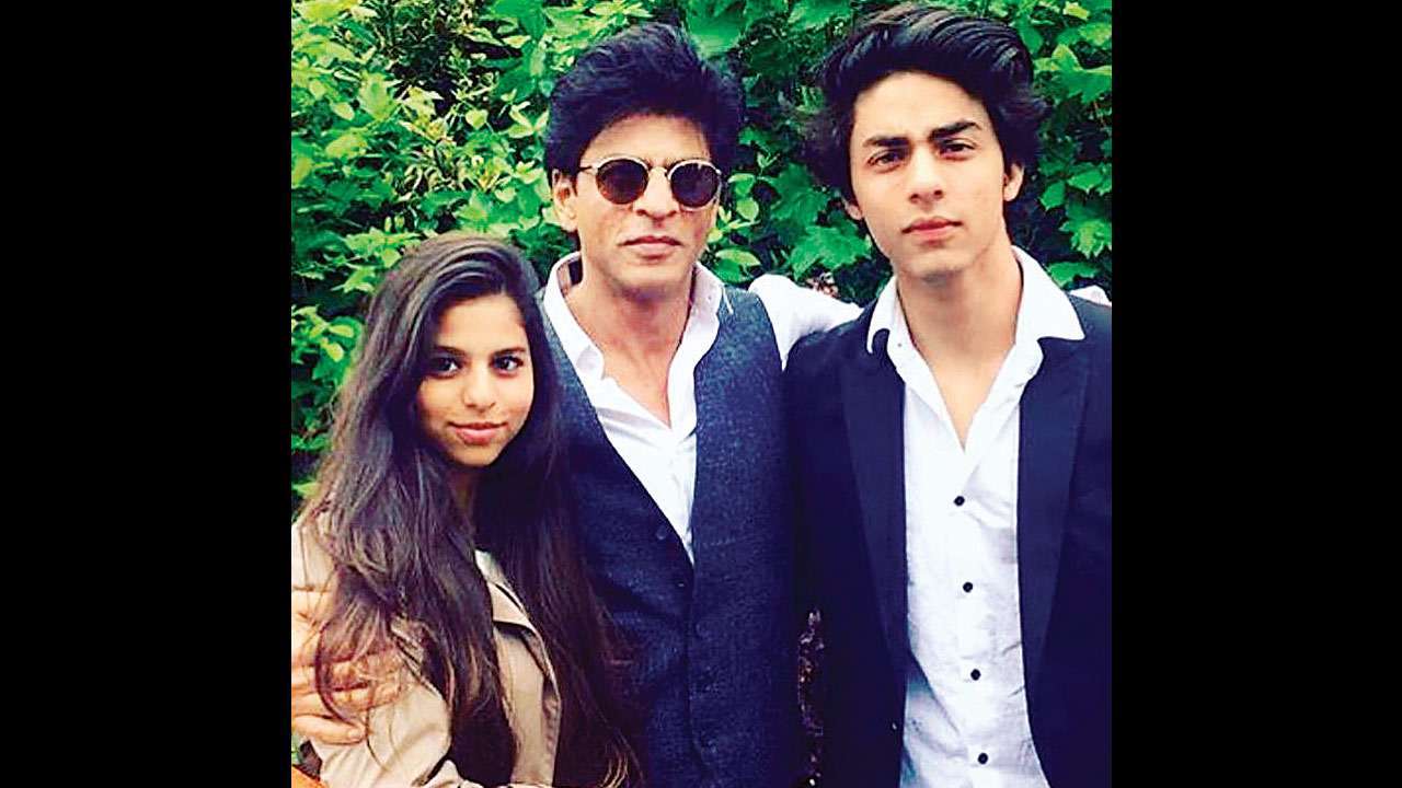 SRK and his kids