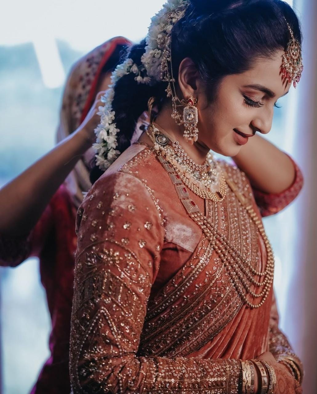 Bridal Saree Belt Velvet