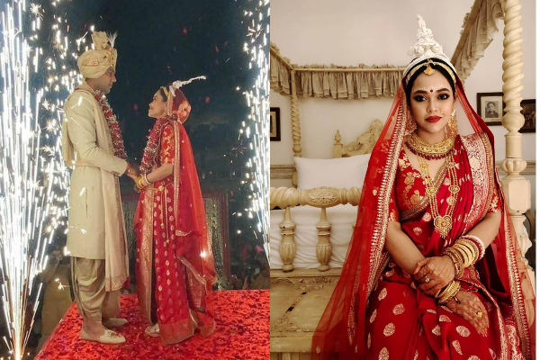 The Bengali Bride | Indian bride makeup, Indian wedding bride, Bengali  bridal makeup