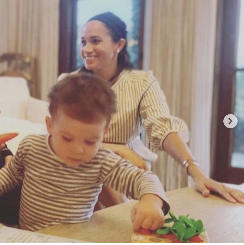 Prince Harry And Meghan Markle S Son Archie S Rare Photo Her Friend Shared And Deleted It Later