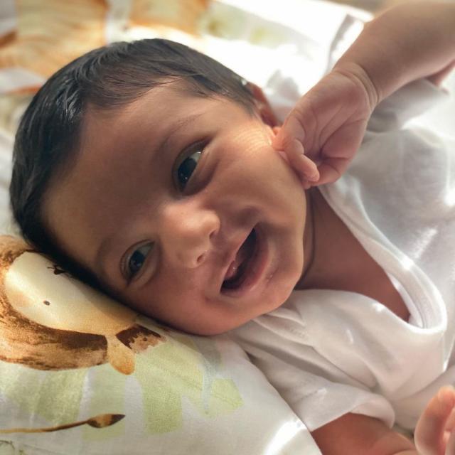 Anita Hassanandani S Baby Boy ravv Plays With Daddy Rohit He Says I Ve Got Your Back Bro