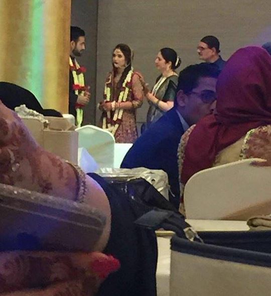 Irfan Pathan wife Safa Baig wedding reception