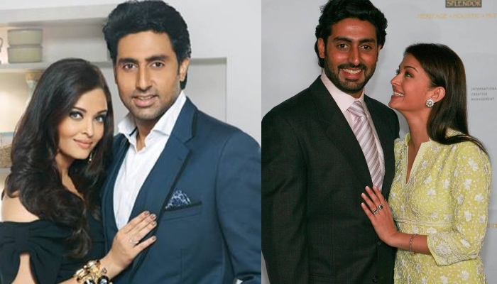 Abhishek and Aishwarya