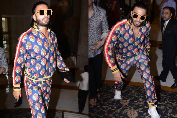 Ranveer Singh dons suit set for airport look, internet calls it his normal  look