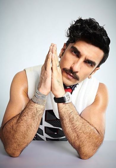 Ranveer Singh s Franck Muller Wristwatch Made Of White Gold And