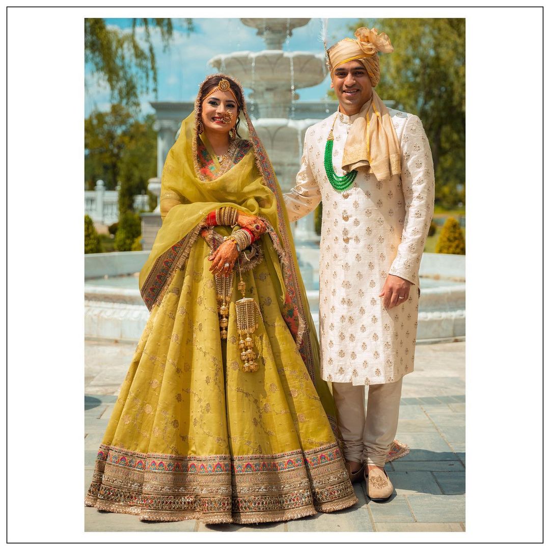 Ethnic Fancy Designer Lehenga Choli, Semi-Stitched, Yellow at Rs 4150 in  Surat