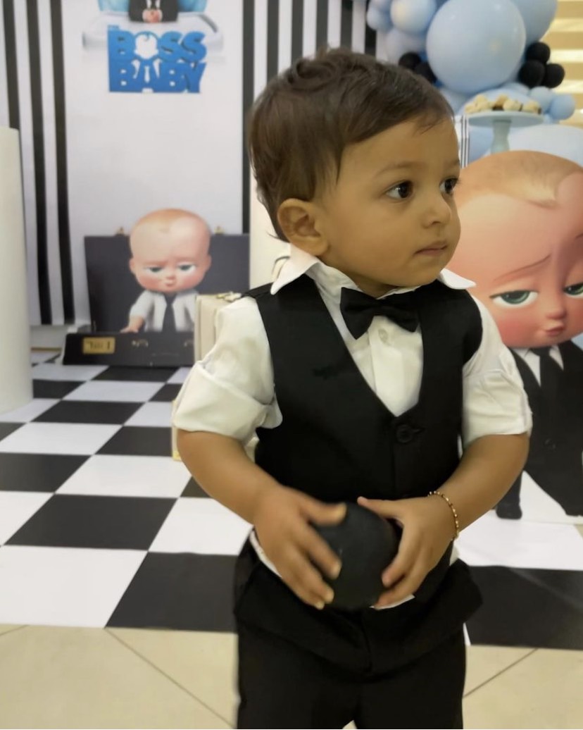 Boss baby birthday outfit hot sale boy