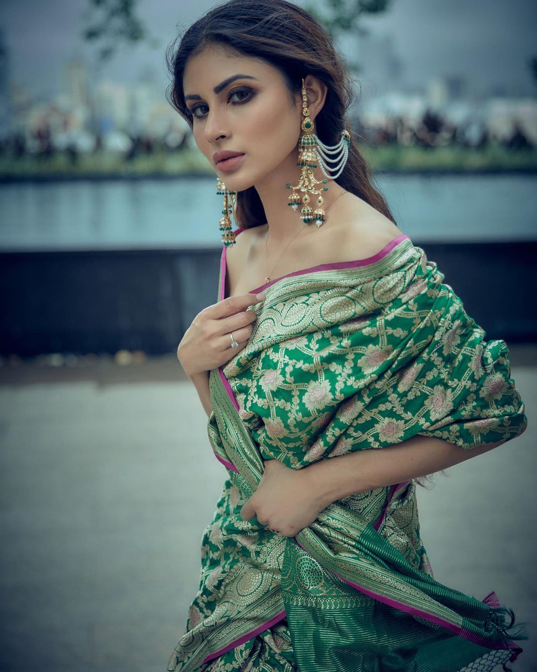 Mouni Roy | Indian dresses, Indian fashion, Lehnga dress