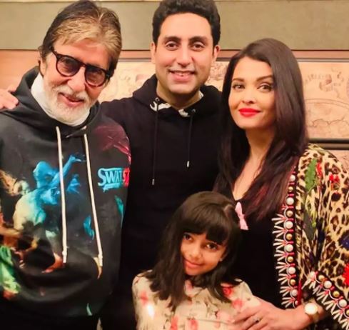 Amitabh Abhishek Aishwarya Aaradhya Bachchan