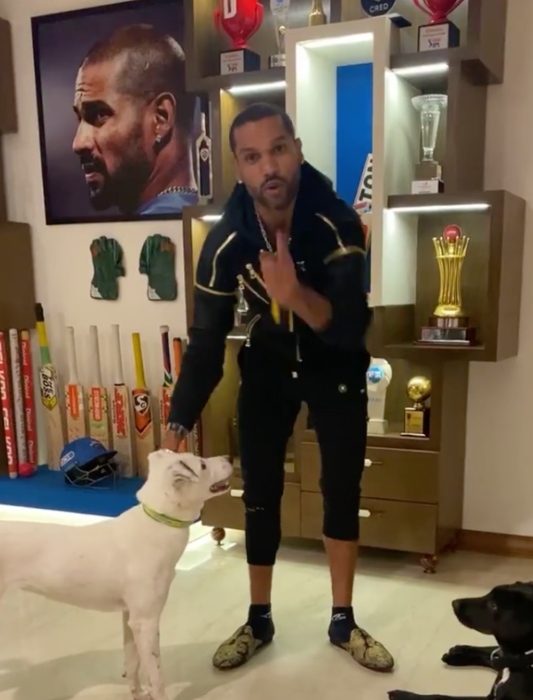 Shikhar Dhawan S Luxurious Home Has A Walk In Closet And Designated Corners For His Awards