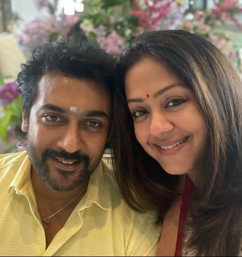 Jyothika Posts Proud Pictures With Hubby Suriya As The Power Couple