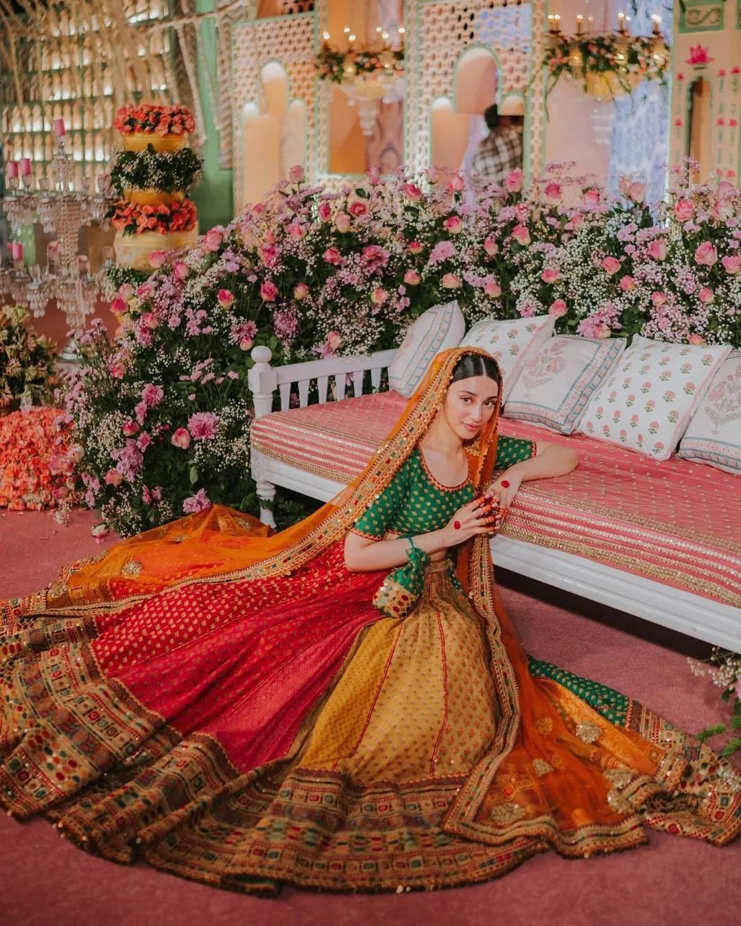 Indian Bollywood Wedding Wear Party Ethnic Pakistani Designer Lehenga Choli  | eBay