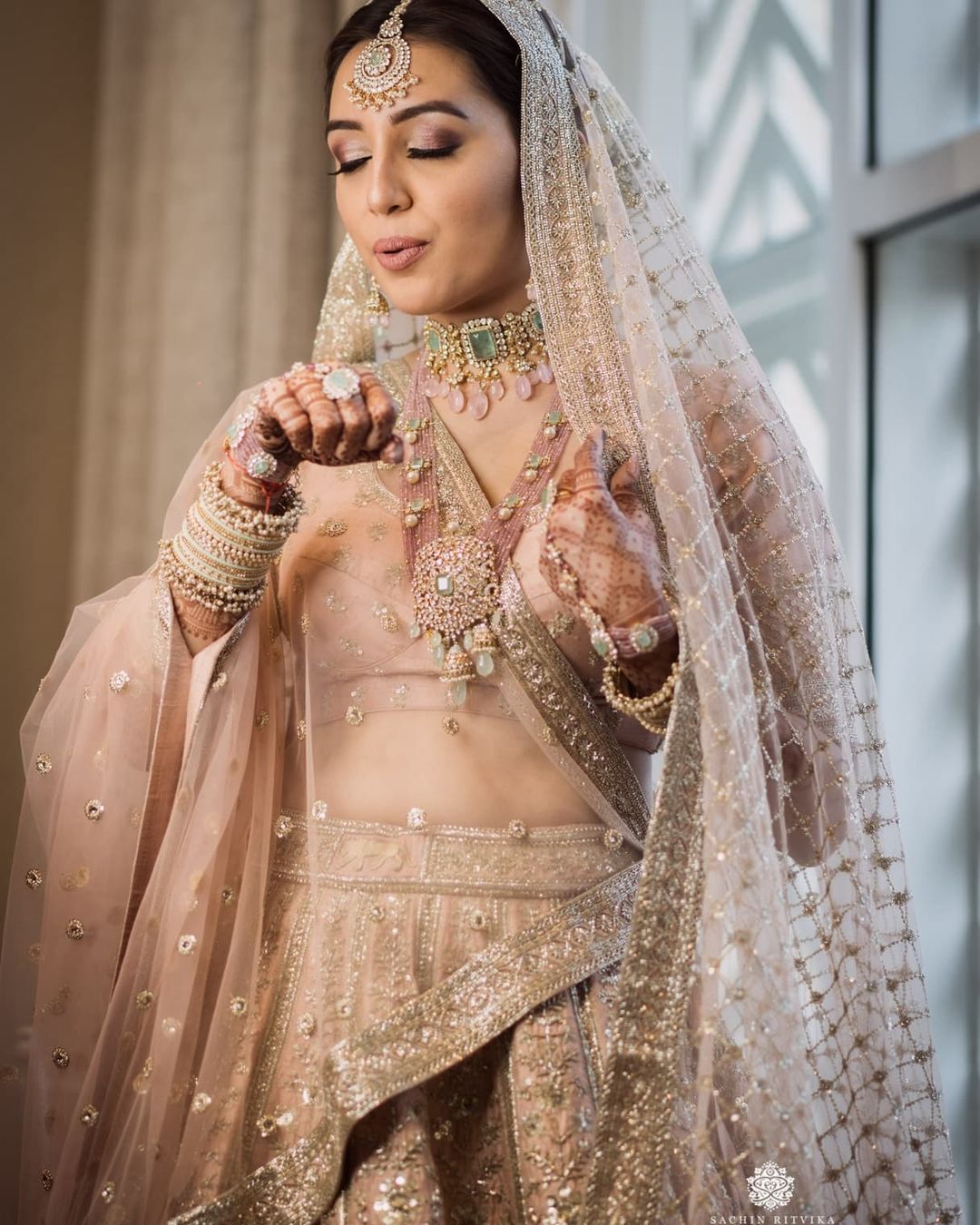 Designer Lehenga | Sabyasachi bride, Asian bridal, Bridal wear