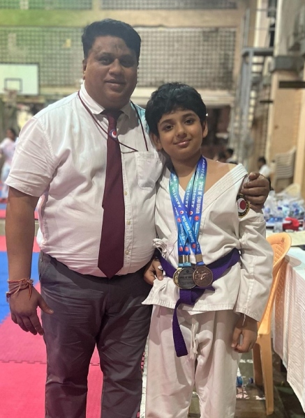 Rupali Ganguly Is A Super Proud Mommy As Her Son, Rudransh Won Karate ...