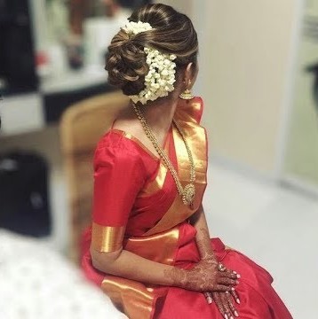 Pin by Krishnendhu on Kerala Hindu brides | Bridal hairstyle indian  wedding, Indian bridal hairstyles, Indian bridal