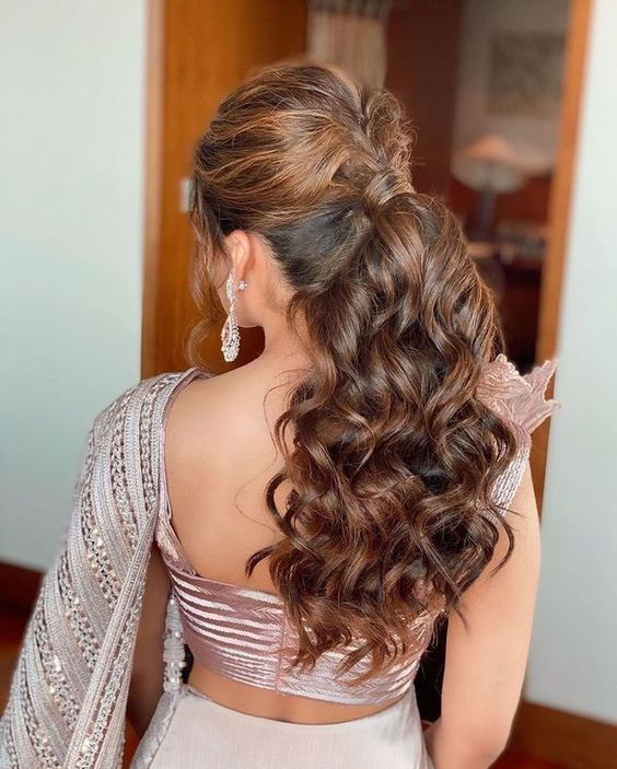 saree-and-hair-bun (4) • Keep Me Stylish