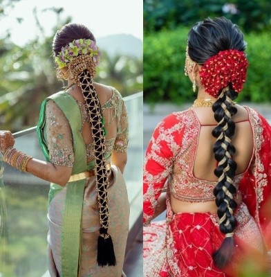 Simple traditional saree hairstyles #hairstyles #hairtutorial #hairsty... |  TikTok