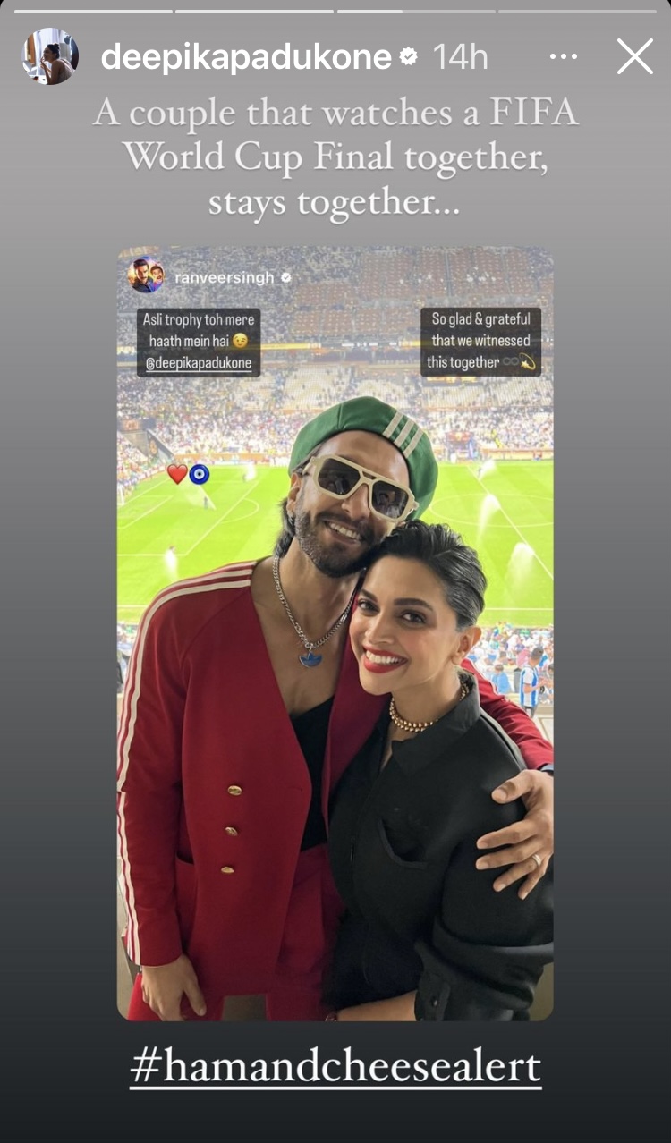 Deepika Padukone Fanpage 👑 on Instagram: Deepika with the Louis Vuitton  FIFA World Cup trophy case 💞 #deepikapadukone #fifaworldcup2022 #fifa  #fifaworldcup #louisvuitton #gaintrick #followgain #gainlikes