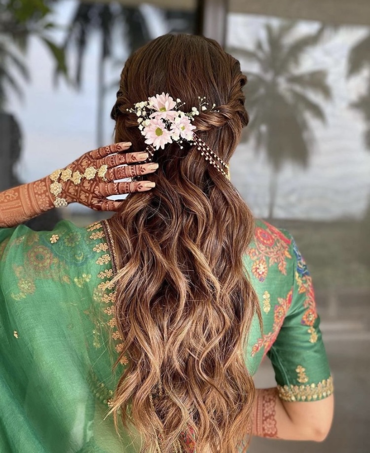 Easy and Cute Hairstyles with Allure : Honey Blonde Half Up I Take You |  Wedding Readings | Wedding Ideas | Wedding Dresses | Wedding Theme