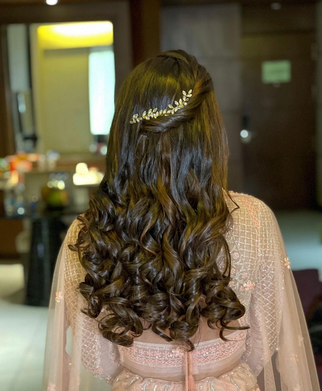 Simple and Elegant Hairstyles For Mehndi/Henna Event|| Cool Hairstyle -  YouTube