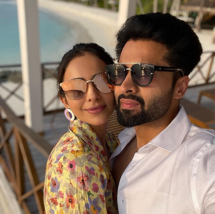 Rakul wish for jacky on his birthday