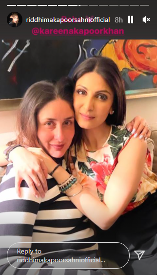 Neetu Kapoor Gets A Tight Hug From Daughter, Riddhima, Posts Glimpses ...