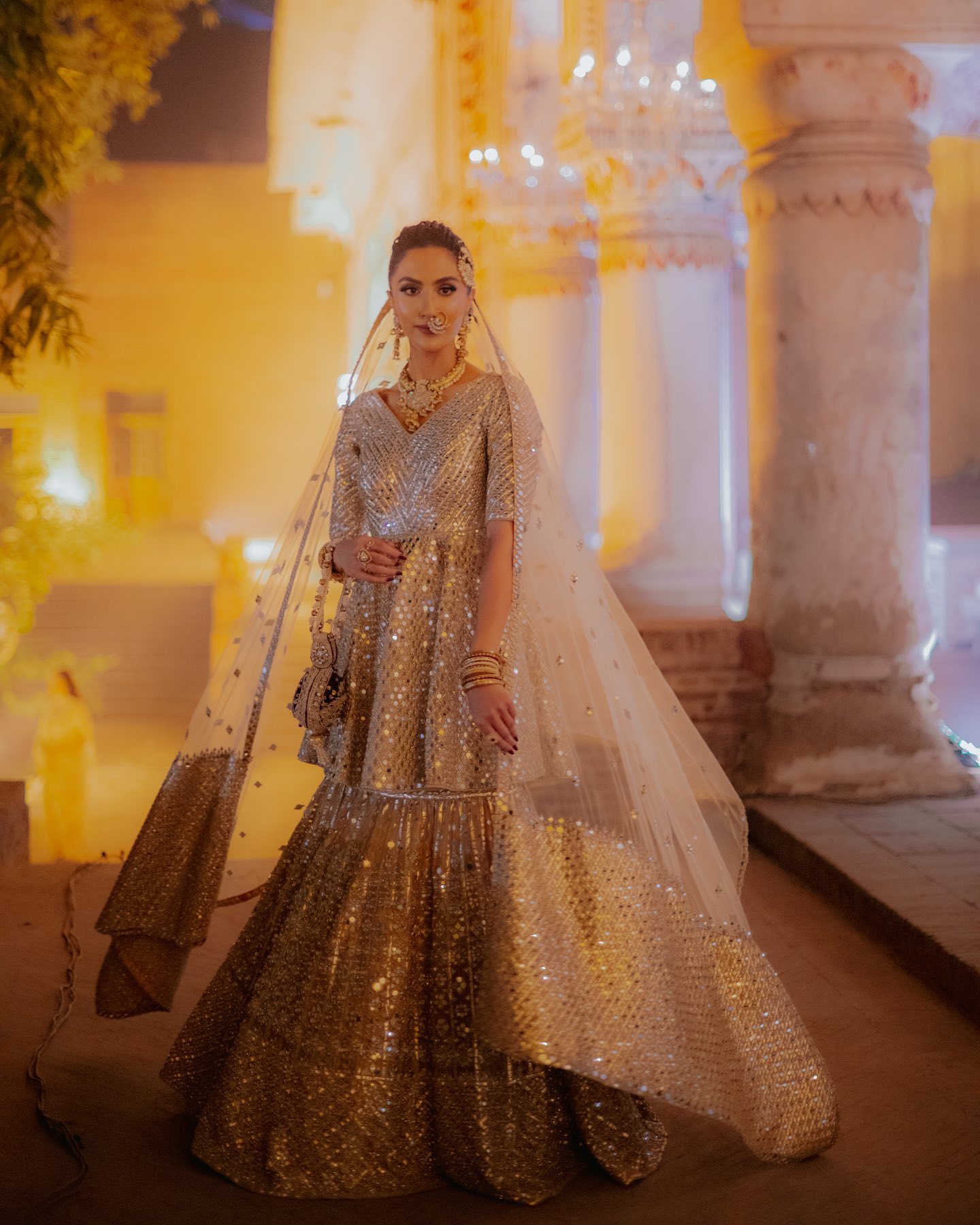 Gold decadent bridal by Sabyasachi | Indian bridal dress, Indian bridal  lehenga, Indian bridal outfits
