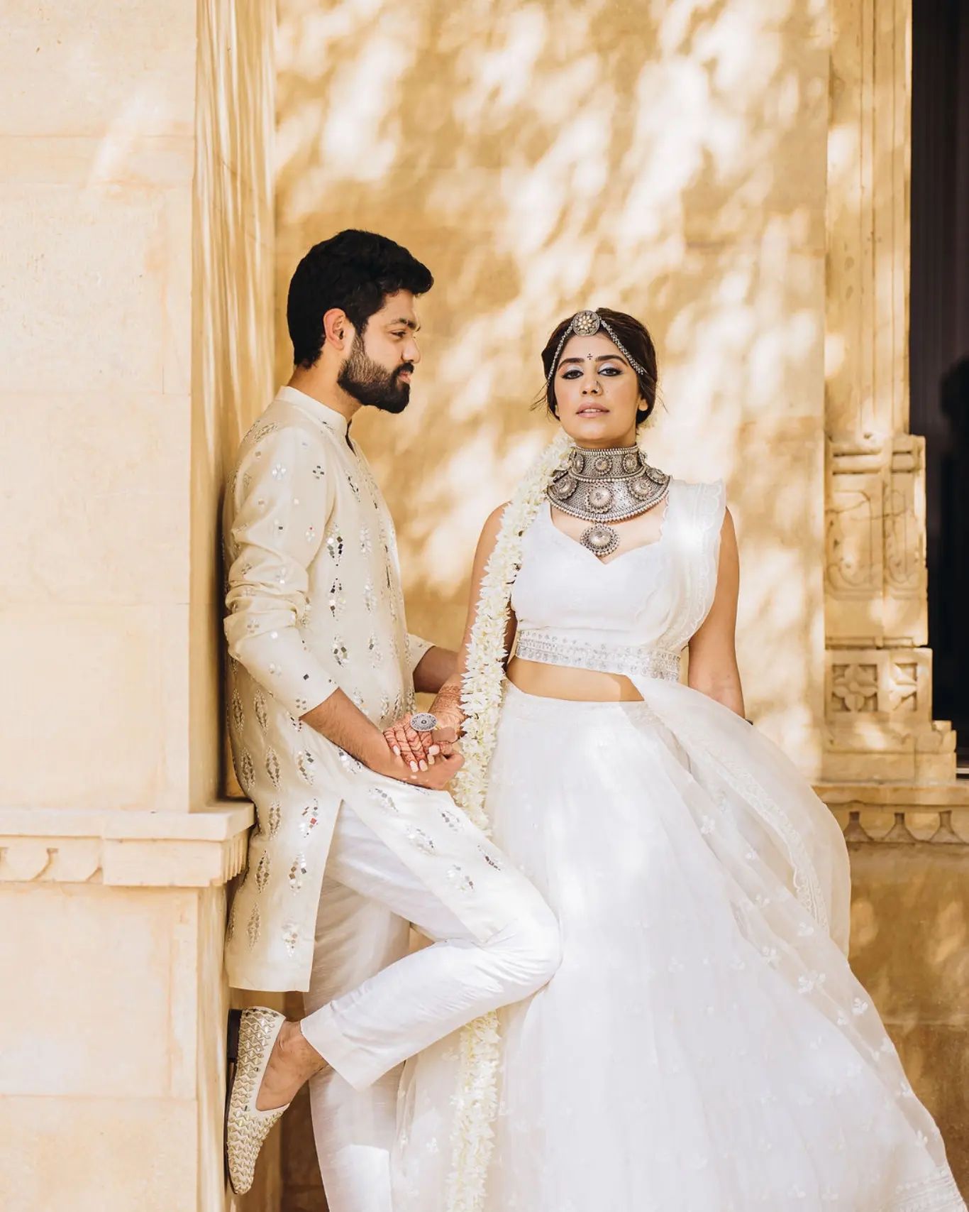 Mahira Khan's Magical Wedding Look: Decoding the White Embellished Lehenga  - PUNE.NEWS