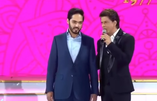 shah rukh and anant ambani