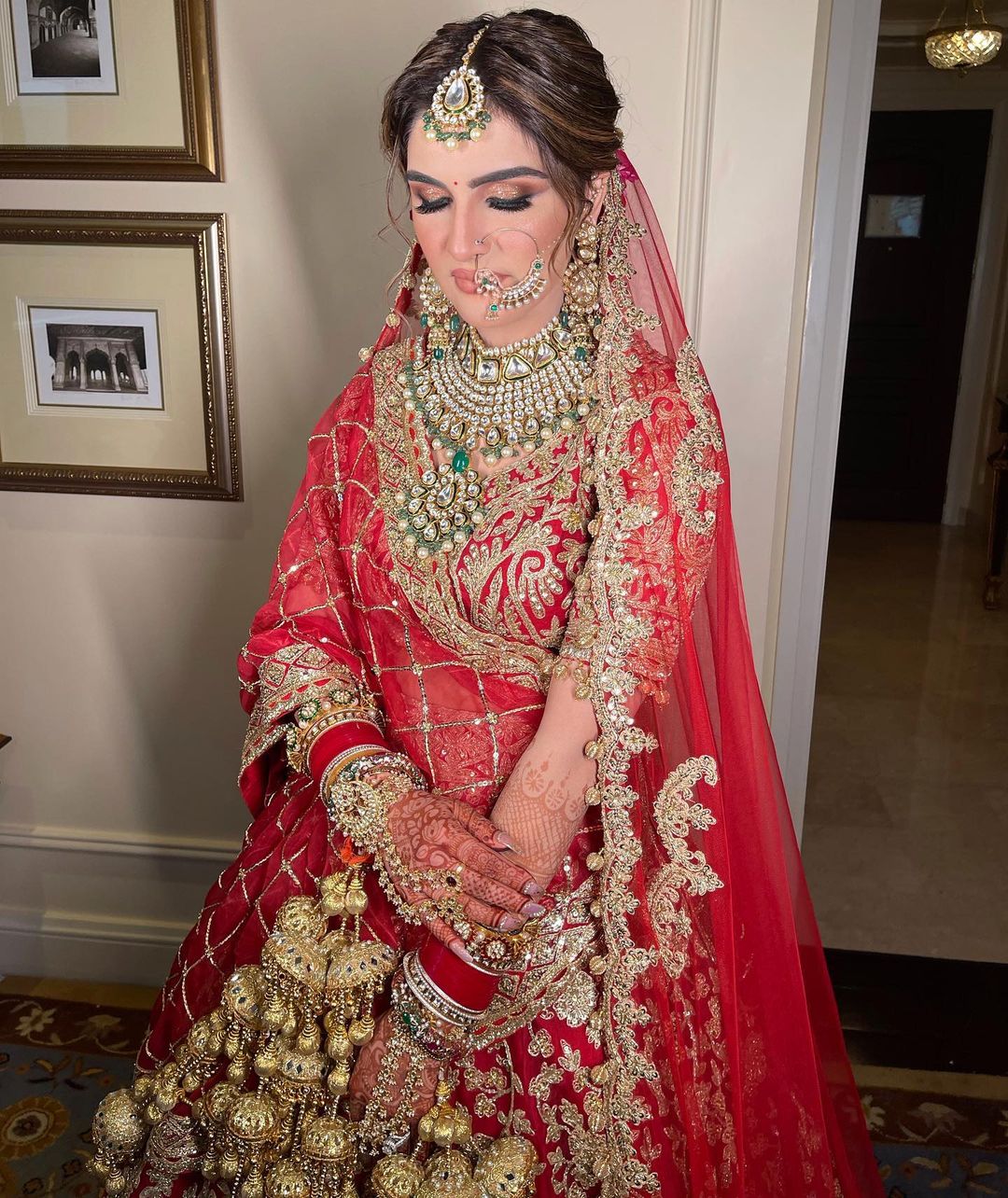 Buy Indian Bridal Lehenga Choli | Designer Wedding Lehengas Online UK: Red