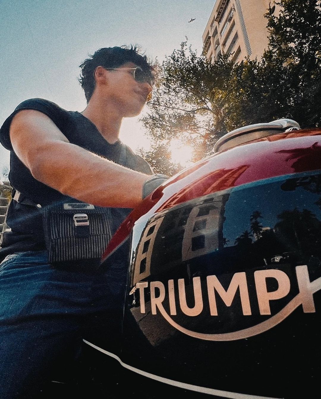 Ishaan Khatter Flaunts His New Bike, Triumph Bonneville Speed Twin, Worth  Rs. 13 Lakh, Family Reacts