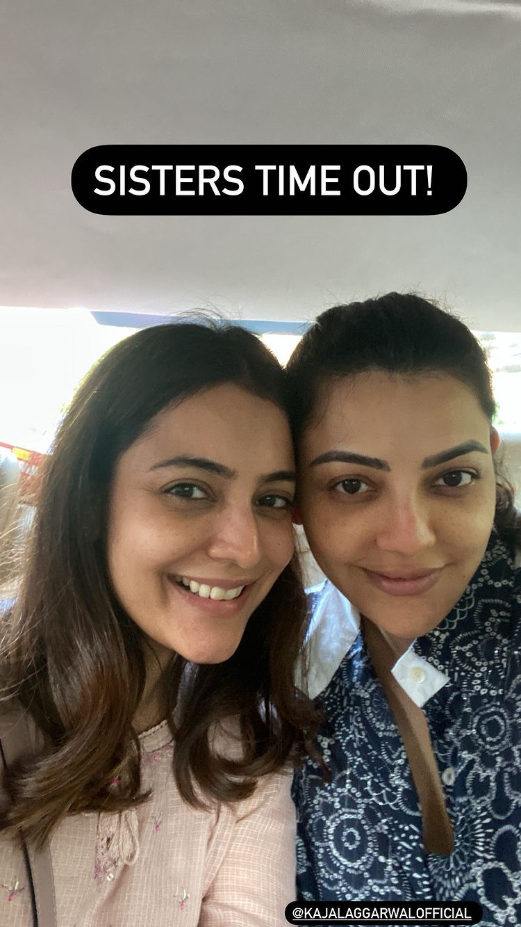 New Mommy, Kajal Aggarwal Spends Time With Sister, Nisha Aggarwal, Radiates  Post-Pregnancy Glow