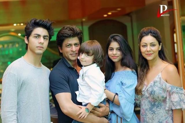 PHOTOS: Shah Rukh Khan's son AbRam looks cute as a button, Ranveer