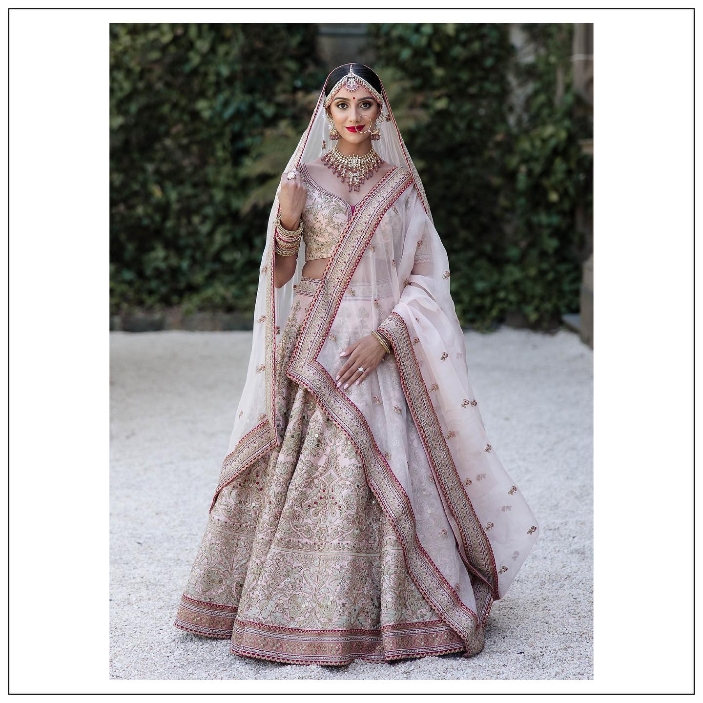 Katrina Kaif wore a stunning multi-coloured Sabyasachi lehenga for her  mehandi with Vicky Kaushal | Vogue India | Wedding Wardrobe