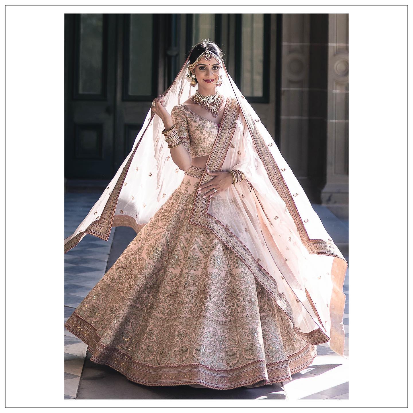 Buy Silver Sabyasachi Red Bridal Lehenga, Lehnga, Indian Outfit, Wedding  Dresses, Wedding Lehnga Online in India - Etsy