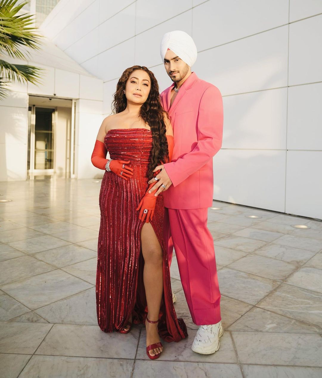 NehuPreet : Singer Neha Kakkar & Song Writer RohanPreet Singh Grand Wedding  in New Delhi! - Sangeet Night - Wish N Wed