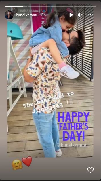 Father's Day Got Kunal Kemmu And His Daughter, Inaaya Jump Out Of Joy ...