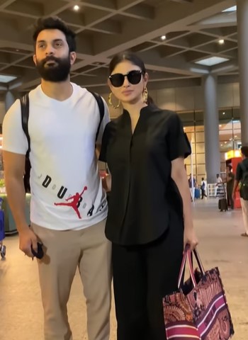 Mouni Roy Shows Off A Rs3,00,000 Tote Bag At The Airport, Fans