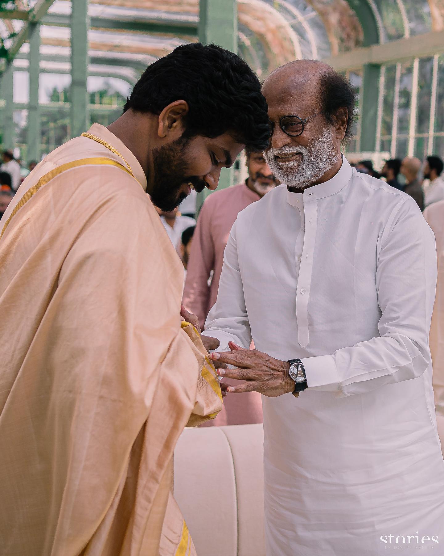 vignesh and rajnikanth