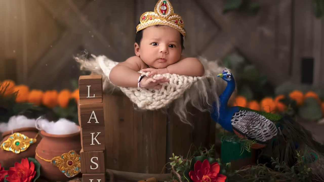 Bharti Singh's Son, Laksh Decks Up As Little 'Krishna', His Cutesy ...