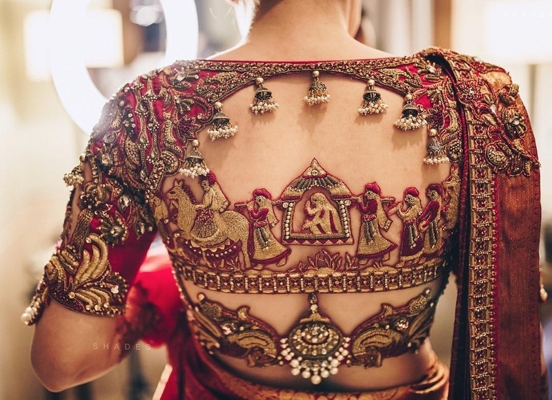 25 Different And Unique Bridal Blouse Back Designs For Brides To Pick For  Their Wedding