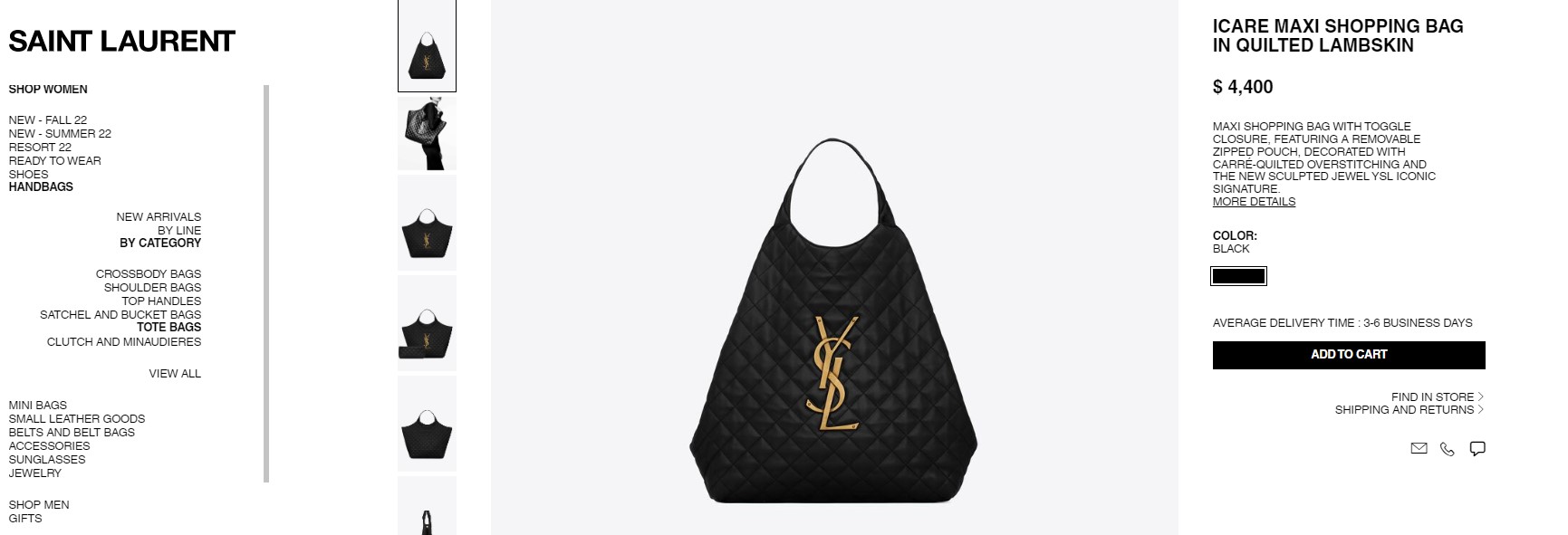 Saint Laurent Tote Bag Review – The Anna Edit