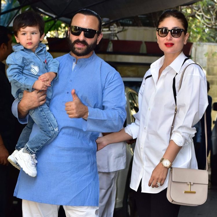 For Kareena Kapoor's 'Muli Ke Parathe' Son Taimur Plucks Radishes In ...