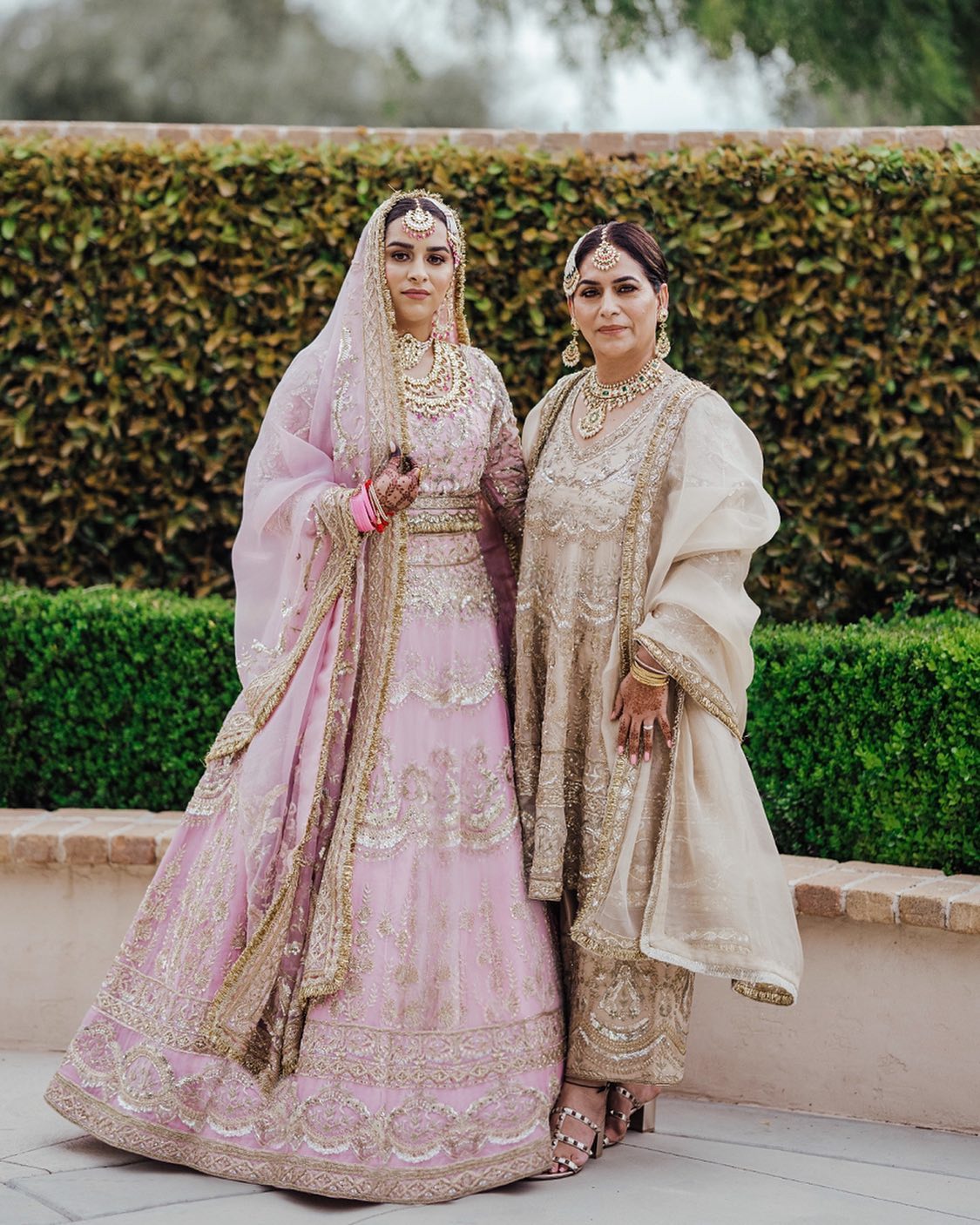 Photo of Sabyasachi bride light pink lehenga