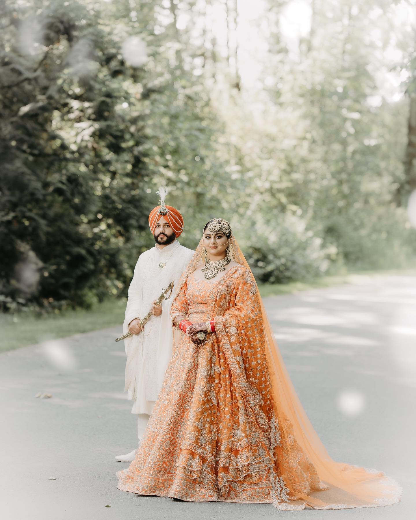 A Royal Sikh Wedding In Ludhiana With Gorgeous Couple Outfits