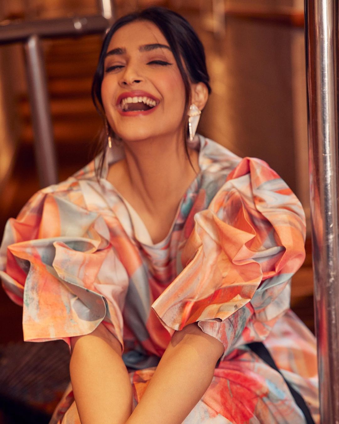 Sonam Kapoor Exudes Princess Vibes For Fashion Summit, Dons A Zinnia Dress  Worth Rs. 1.7 Lakhs