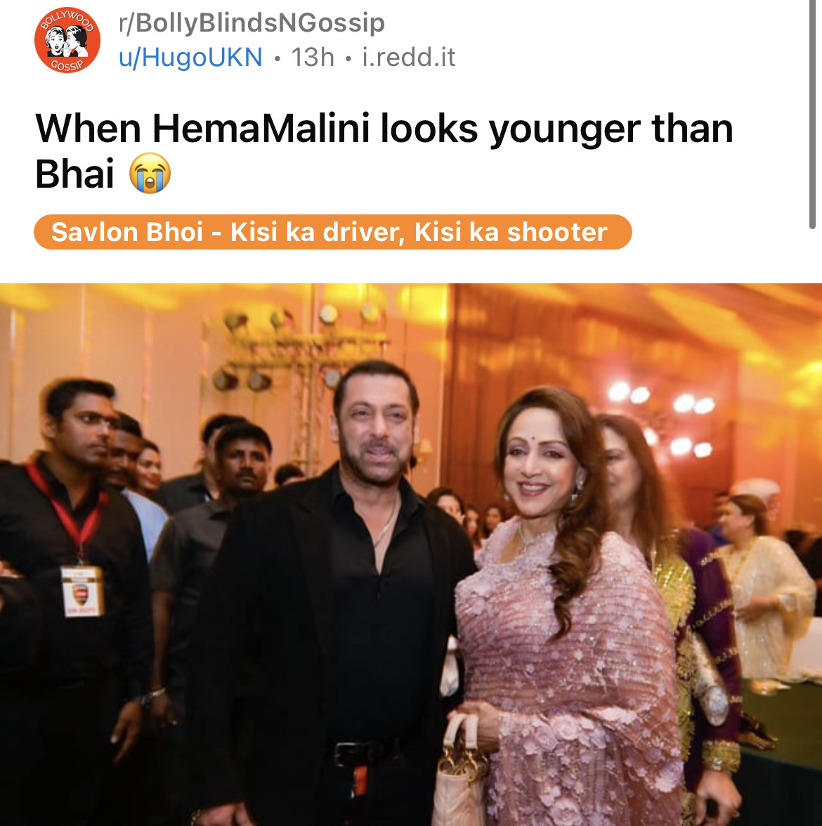 Hema Malini Looks Younger Than Her On-Screen Son, Salman Khan In A Recent  Picture, Netizens React